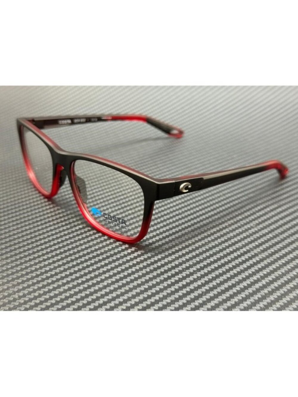 New Costa Del Mar Men Red Sky Matte Eyeglasses 54-17-140